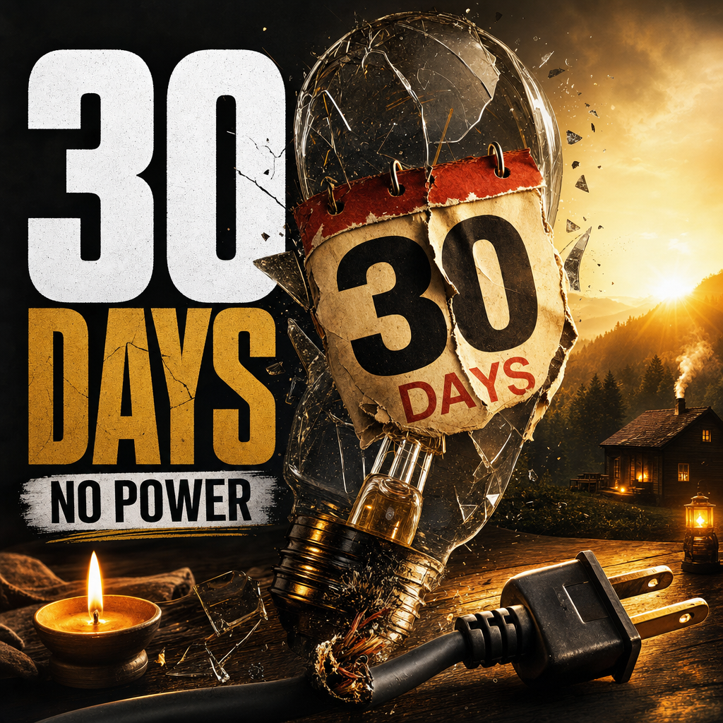 I Lived Without Electricity for 30 Days
